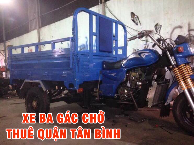 xe ba gác chở thuê quận tân bình